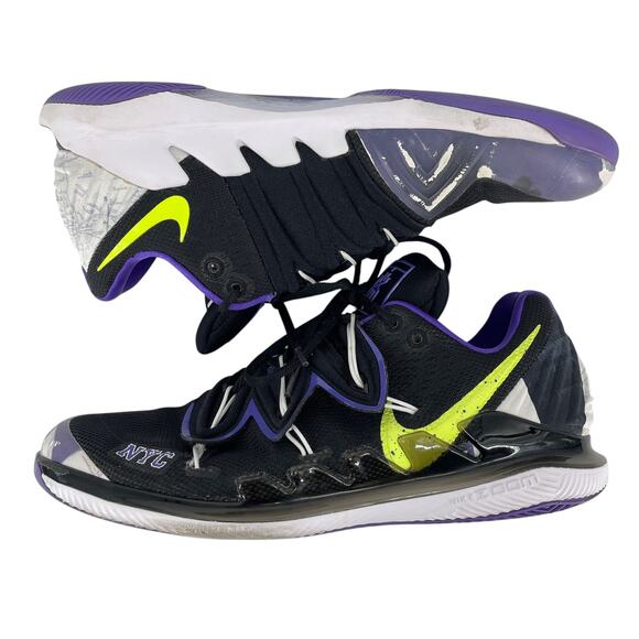 Nike Court Air Zoom Vapor X Kyrie 5 Sneaker NYC US Open 2019 Mens Size 12 - Picture 4 of 13